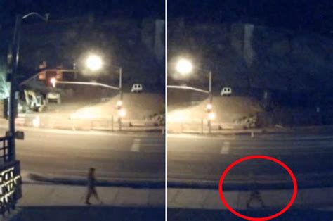Video Man Vanishes Into Thin Air As He Walks Down The Road Daily Star
