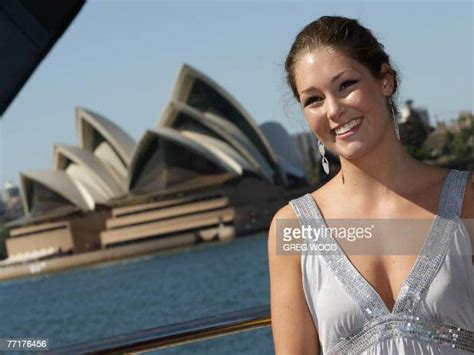 Former Australian Miss Universe Contestant Erin Mcnaught With The