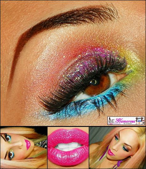 Be Glamorous By Lindsay Sunset Barbie Makeup Tutorial