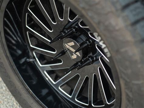 Arkon Off Road Milled Gloss Black Caesar Wheel Ako K14120101845r