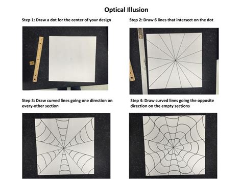 Learn how to draw a 3d optical illusion step by step in this narrated drawing tutorial. Optical Illusion Steps | Optical illusions, Art projects ...