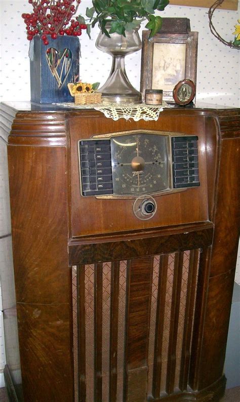 Vintage Zenith Radio 1940s Floor Model Antique 10100 Via Etsy