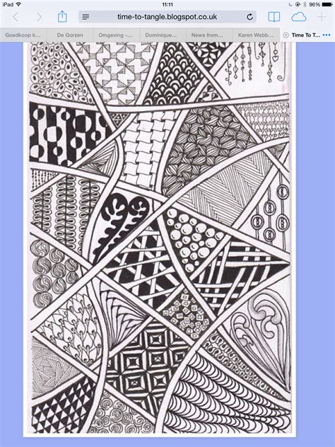 Wacka doodle inchies malen, zeichnen, muster, kritzel. Muster Strukturen Kunstunterricht / Muster Strukturen ...