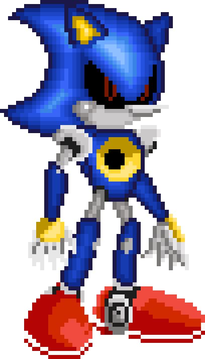 Metal Sonic Updated  By Fieljare144 On Deviantart