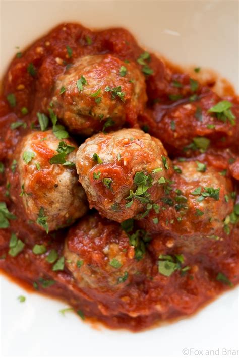 I really wanted to have a meatball that was gluten free, paleo and whole 30 compliant. Make Ahead Meatballs (Paleo, Gluten Free, Whole 30)