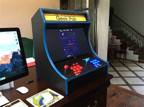 Use your mac mini in an arcade cabinet! Build a RetroPie Bartop Arcade Cabinet - The Geek Pub