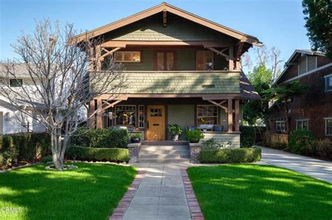 1908 Craftsman In South Pasadena California Craftsman Style Houses