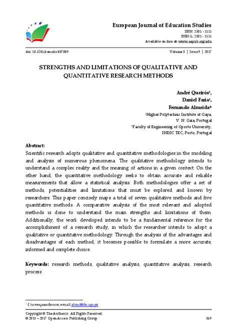 Limitations Of Qualitative Research Slideshare