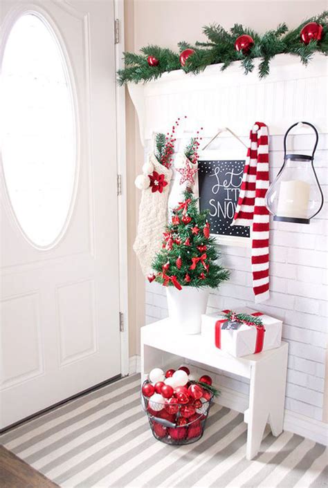 40+ Red and White Christmas Decorating Ideas - All About ...
