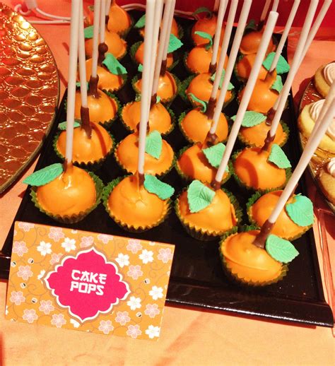 Find out how you can experience a truly authentic and fun chinese new year is in full force in singapore, so we've listed some great events and handy tips for you to all of them start with the king ora salmon yu sheng and end with three yummy desserts. chinese new year themed birthday, mandarin orange cake pops | Dessert Table & Candy Bar ...