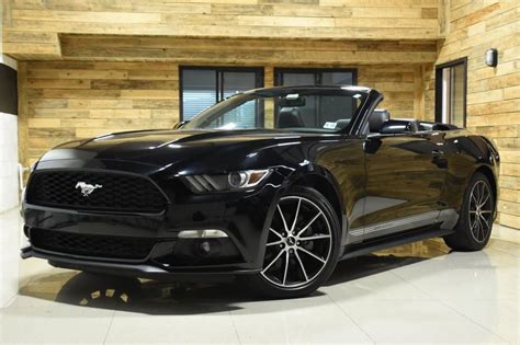 2017 Used Ford Mustang Ecoboost Premium Convertible At Ppnj Auto Mall