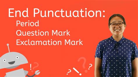 How To Use The Period Question Mark And Exclamation Mark Youtube