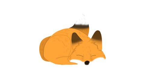Sleeping Fox By Ultimatedragonqueen On Deviantart