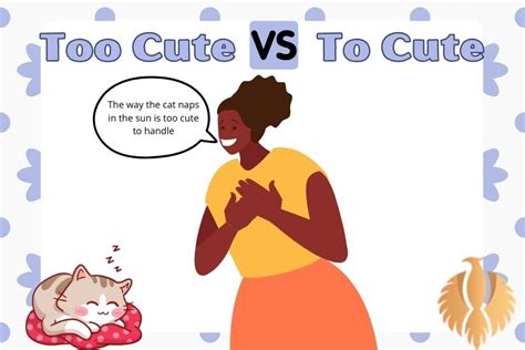 too cute meaning vs to cute to vs too examples phoenix english