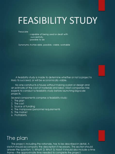 Feasibility Study Report Pdf Feasibility Study Employment