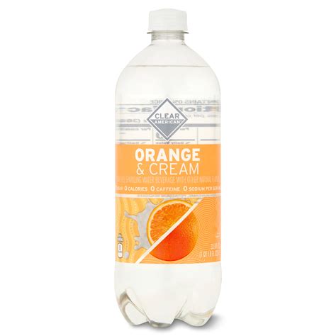 Clear American Sparkling Water Orange And Cream 338 Fl Oz