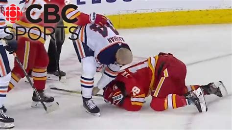 Nine Legendary Battle Of Alberta Moments In 90 Seconds Edmonton Oilers Vs Calgary Flames