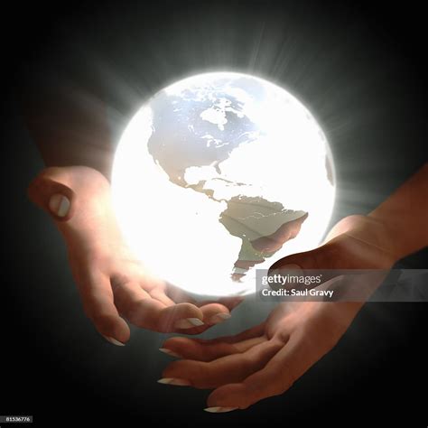 Globe In Hands Stock Illustration Getty Images