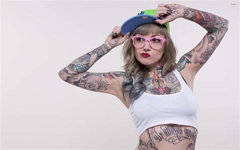 Free Download Tattooed Girl Wallpaper Girl Wallpapers X For Your Desktop Mobile