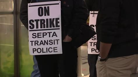 Septa Transit Police Strike Union Members Unable To Reach Agreement On