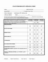 Blank Performance Appraisal Form Pictures