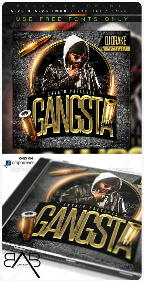 Gangster Rap Album Cover
