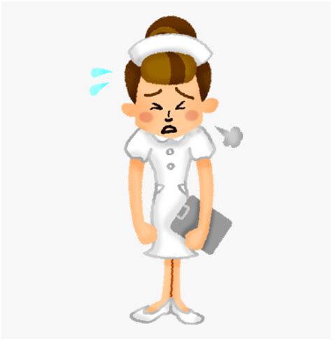 Tired Nurse Clipart Transparent Hd Png Download Kindpng