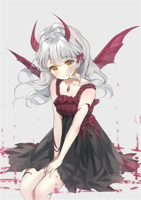 68 Best Anime Demon Girl Images On Pinterest Anime Art