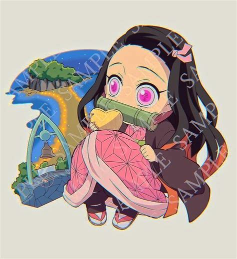 Desenhando Nezuko Demon Slayer Kimetsu No Yaiba Anime Chibi Demon