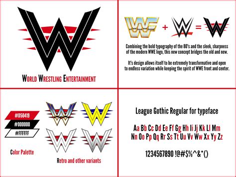 Design Guide Wwe Logo Redesign Concept By Eric M On Dribbble