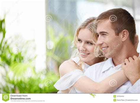 Happy Couple Stock Photo Image Of Embracing Love Happiness 16155444