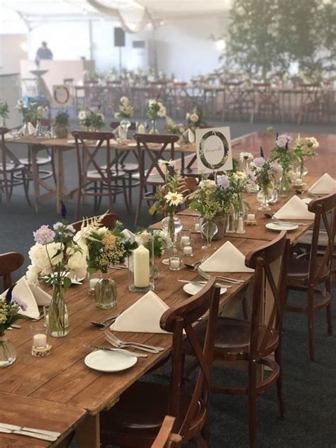 This wedding took place at burge plantation tables: Wooden Crossback Chairs for Hire - Weddings, Events - BE ...