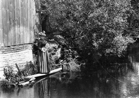 It's stocked with rainbow trout, brook trout, tiger trout. Goin' Fishin'. May 20, 1892. Maria Sypherd fishing at back ...