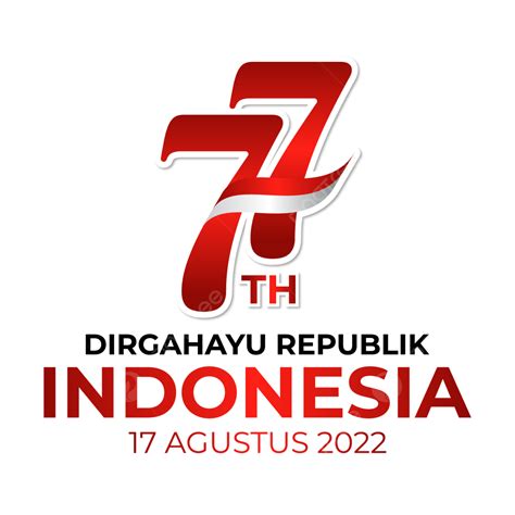 Gambar Template Desain Hari Kemerdekaan Indonesia 2022 Logo Hut Ri Ke