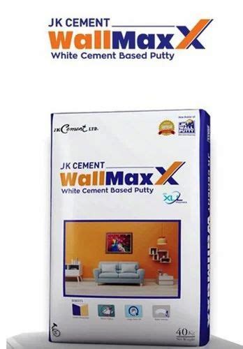 Jk Wallmaxx White Cement Based Wall Putty At Rs 850bag Jk Putty In