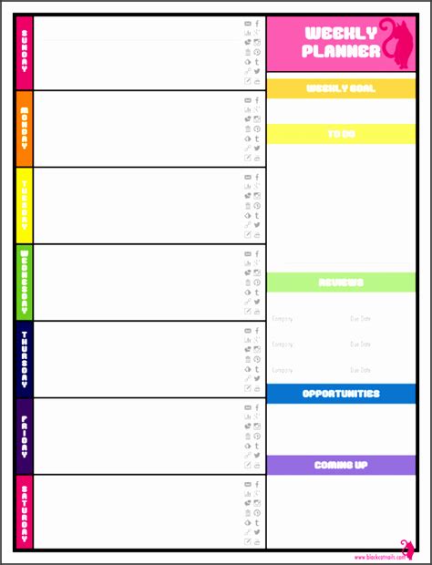 daily schedule template sampletemplatess