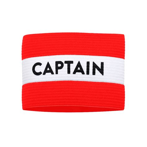 Captains Armband Red Veto Sports