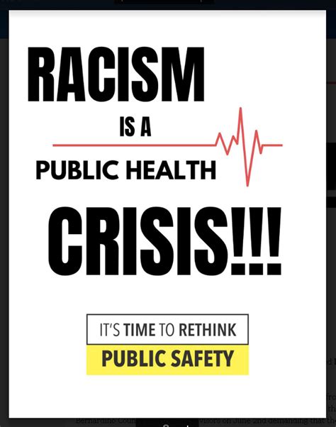 Racism may be intentional or unintentional. Racism is a Public Health Crisis! - San Bernardino ...