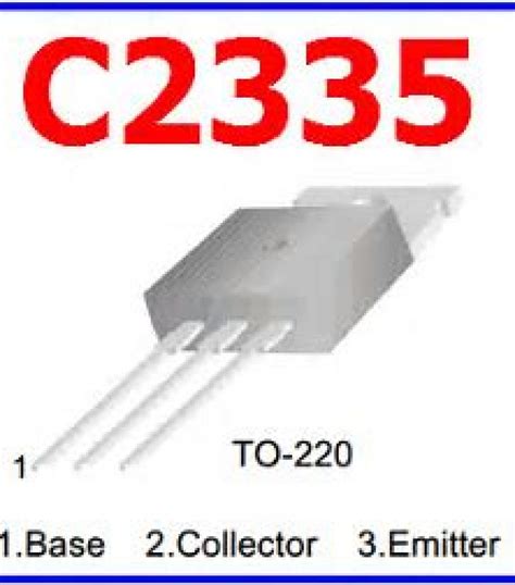 C2335 High Speed Npn Transistor In Pakistan — Majju Pk
