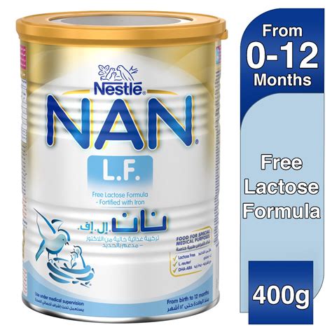 As these formulas have cows milk proteins they do not work for infants who are intolerant to milk rather they. NanBaby Milk LF Lactose Free Infant Formula 400 gm
