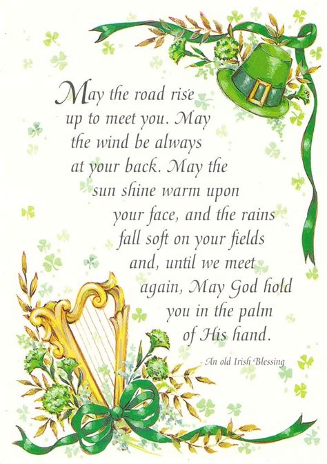 St Patricks Day Poems For Fb Visit Womom Com Old Irish Blessing