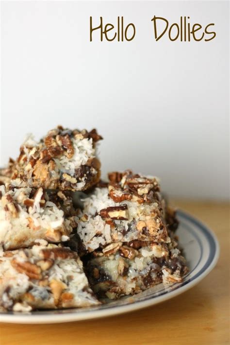 Hello Dollies The Ultimate Cookie Bar Cookie Bar Recipes