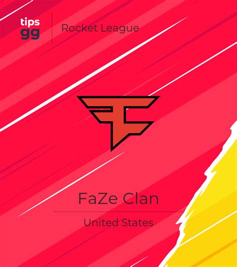 Faze Clan Rocket League Team From United States Tipsgg