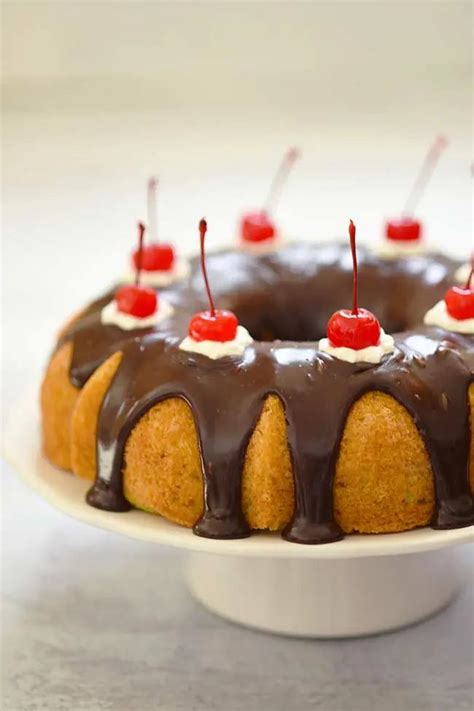 Don't let anyone tell you that for bundt cakes: Boston Cream Bundt Cake | Mighty Mrs | Recipe in 2020 ...