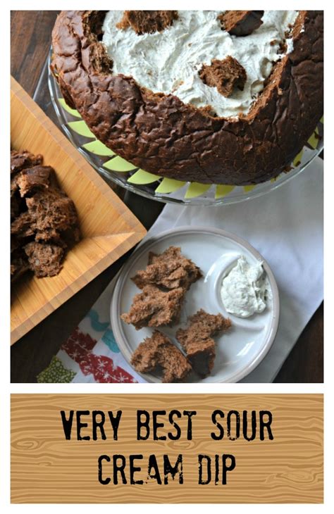 See recipes for jalapeno sour cream dip too. Sour Cream Dip - Red Cottage Chronicles