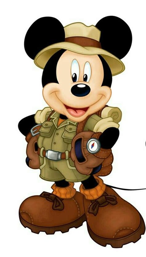 Download High Quality mickey mouse clipart safari Transparent PNG