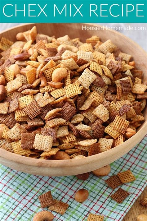 Chex Mix Recipe This Homemade Chex Mix Is Sure To Disappear Fast