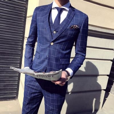 Stylish and distinctive, they'll pair up well with blue or grey suits. Formal Wedding Dress Prom Suits Mens Suits With Pants 3 ...