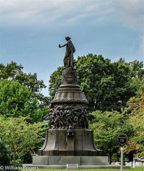 The Confederate Memorial Arlington Cemetery Photograph By William E