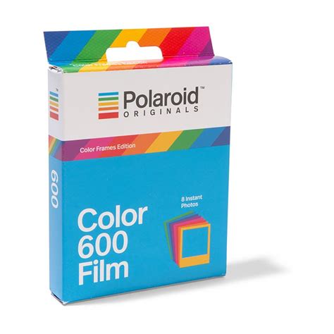 Polaroid Originals Color 600 Film Color Frames Edition 8 Instant Photos